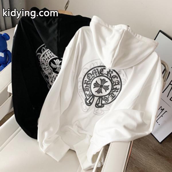 今リアルに売れているCHROME HEARTS スーパーコピー パーカー ジップアップ ユニセックス 個性-0
