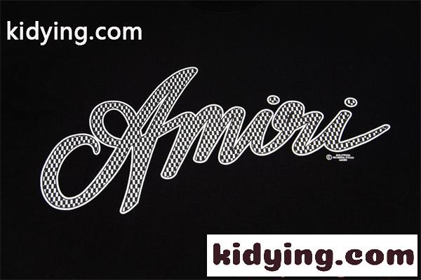 AMIRI モノトーン アミリ コピー 半袖Tシャツ シンプル 高見え カジュアル 2026新作コーデ-4