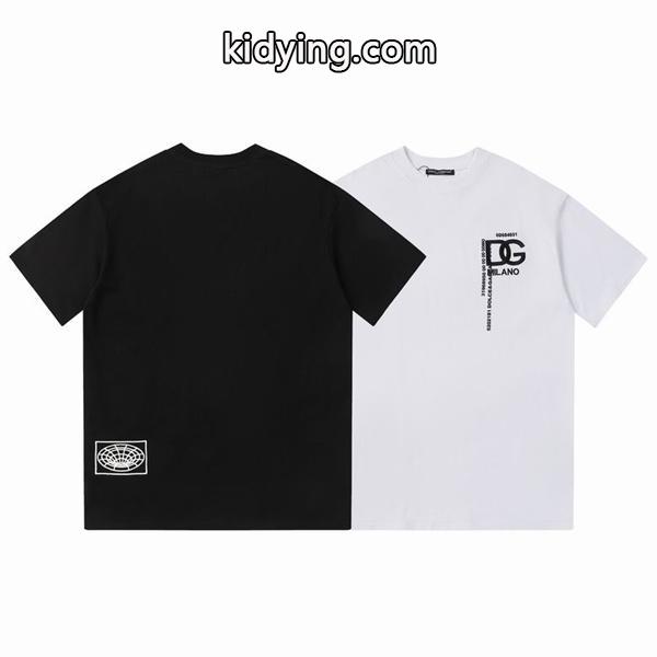 おしゃれな大人の着こなし動きやすいシンプルＴシャツDOLCE & GABBANAドルチェ & ガッバーナ 激安-0