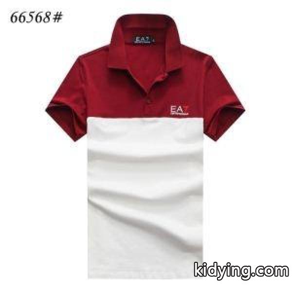 アルマーニ tシャツ コピーARMANI驚きの破格値安いフロントプリントTシャツ重ね着大きいサイズ半袖流行り-2