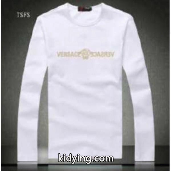 雰囲気作る力抜群 2016秋冬 ヴェルサーチ VERSACE 長袖Tシャツ 2色可選-0