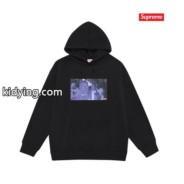 SUPREME シュプリーム コピー 秋冬定番 起毛 ホワイト 人気集中 フォト パーカー-0
