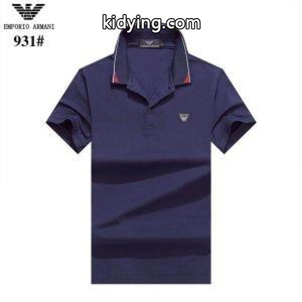 ARMANI アルマーニ 半袖Tシャツ 4色可選 夏の最旬スタイルを楽しい 新春セールアイテム_アルマーニ ARMANI_ブランド コピー 激安(日本最大級)-3