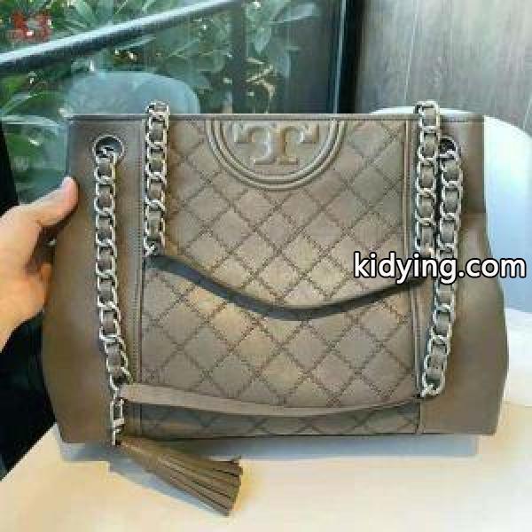 MCGRAW CHAIN-SHOULDER SLOUCHY TOTE41780トリーバーチ コピー最安値人気大容量ショルダーバッグ3色可選-2
