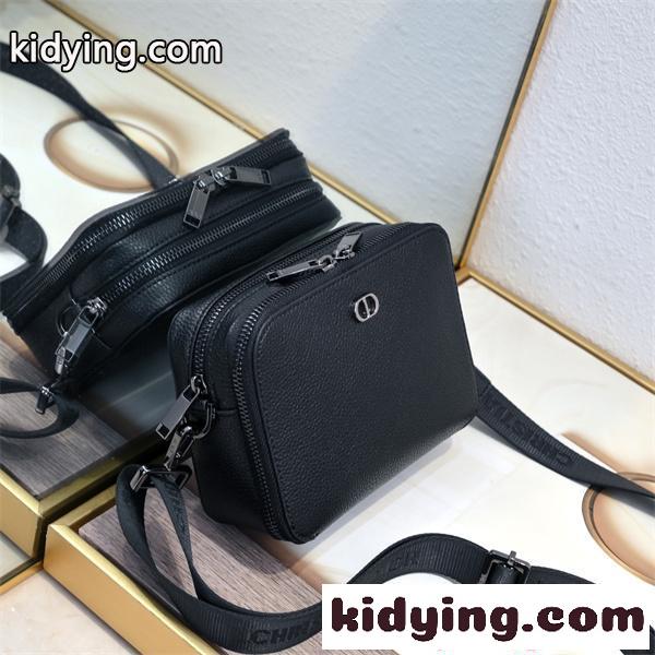 人気話題 DIOR ディオール スーパーコピー ショルダーバッグ シボ革風質感 ミニサイズ 高級 ボディバッグ-1