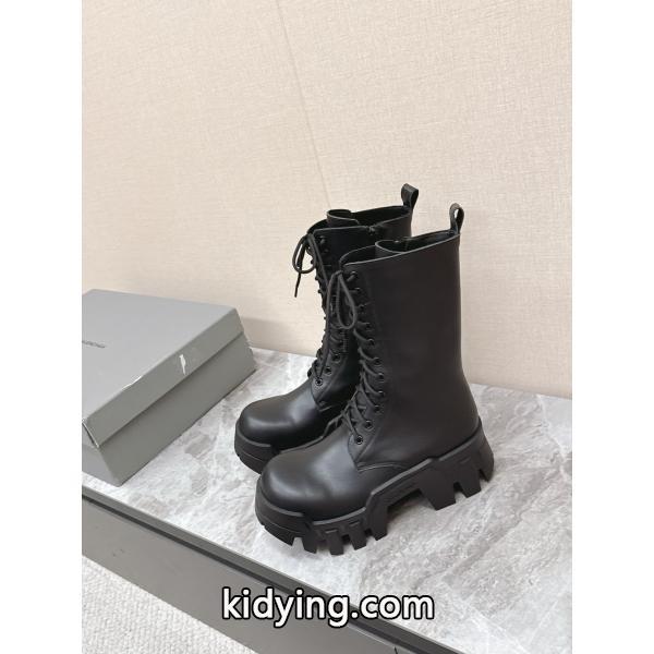 希少❤BALENCIAGA バレンシアガ ブーツコピー「Bulldozer Bootsブルドーザーブーツ8cm-3