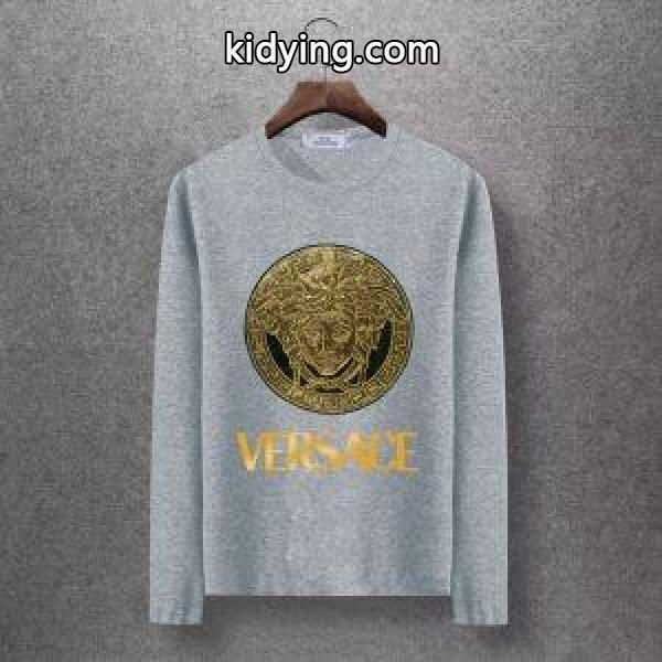 2019秋冬の必需品 ヴェルサーチ VERSACE 長袖Tシャツ 4色可選 落ち着いたコーデが楽しもう_ヴェルサーチ VERSACE_ブランド コピー 激安(日本最大級)-1