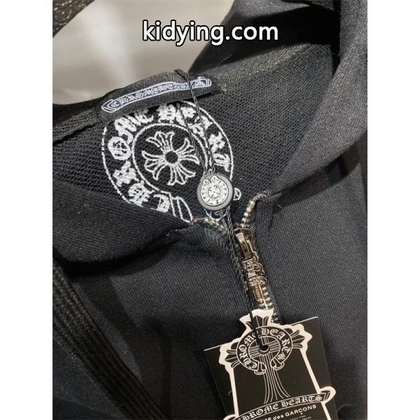 大胆グラフィック パーカー 厚手仕様 ストリート映え クロムハーツ Chrome Hearts コピー-4
