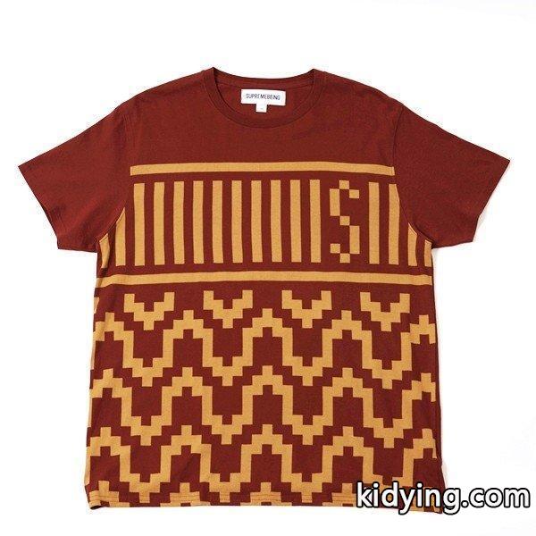 Tシャツ 半袖 メンズ SUPREMEBEING シュプリームビーイング 丸首 SBMT ARCADE バランスの取れたコーデスタイル-0