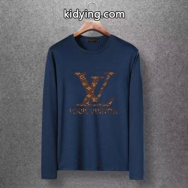 2019秋冬におすすめ着こなし 季節を感じた秋冬ファッション ルイ ヴィトン LOUIS VUITTON 長袖Tシャツ 4色可選_ルイ ヴィトン LOUIS VUITTON_ブランド コピー 激安(日本最大級)-3
