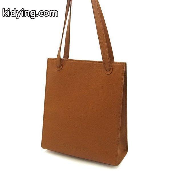 Chanel バッグ トートバッグ ロゴ スクエアフォルム ライトブラウン レディース 中古 Bag :m850:ブランドデポTOKYO - 通販ショッピング-0
