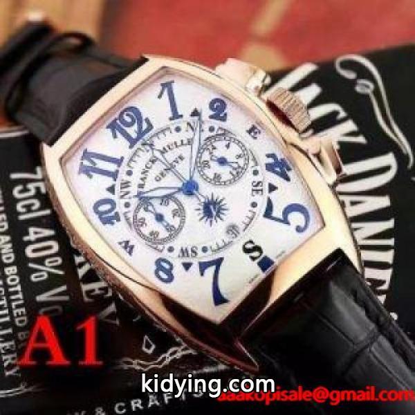 最安国内発送 多色選択可 今季気になる! FRANCK MULLER フランクミュラー 2018セール秋冬人気品 男性用腕時計 万能着_フランクミュラー FRANCK MULLER_ブランド コピー 激安(日本最大級)-0