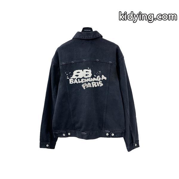 インパクト 2026新作 トレンド感 BALENCIAGA バレンシアガ コピー デニムジャケット-7