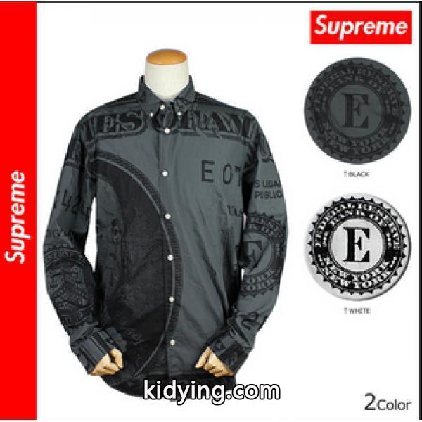 激安販売 シュプリーム Supreme 長袖 ボタンシャツ 2カラー シャツ メンズ_長袖Tシャツ_メンズファッション_スーパーコピーブランド激安通販 専門店-0