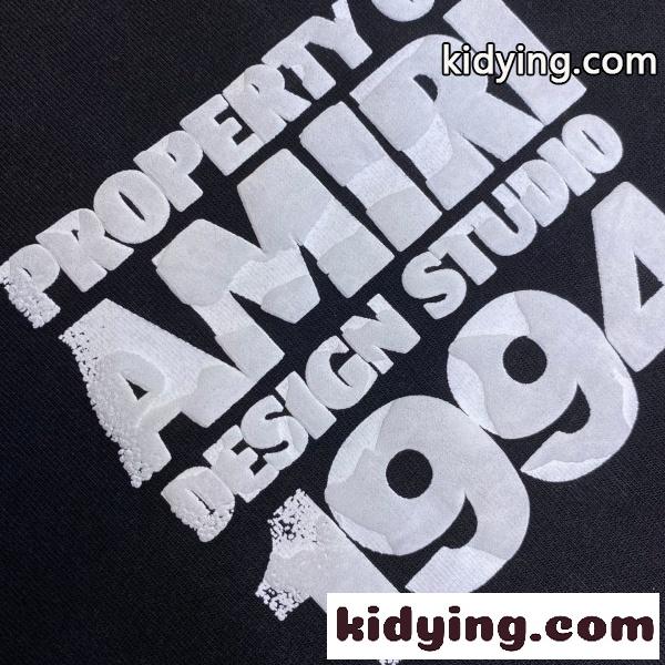 AMIRI アミリ 2026新作 バックロゴプリント 半袖Tシャツ ヘビーウェイト コットン オーバーサイズ ユニセックス-9