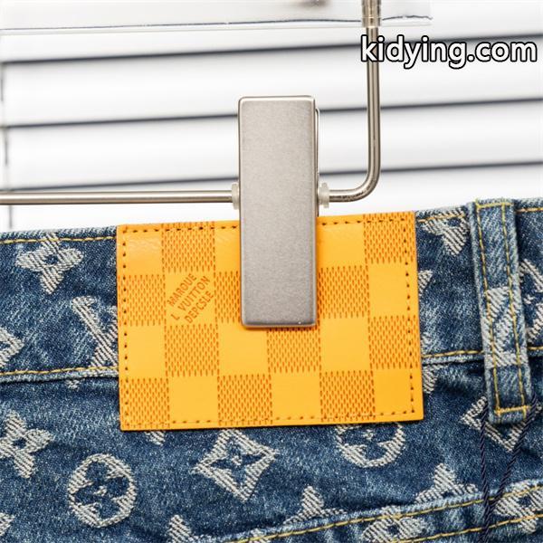 2025秋冬 ブルー カジュアル映え サイドライン LOUIS VUITTON ルイヴィトン スーパーコピー デニム-7