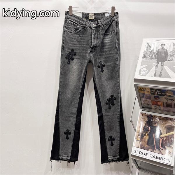 話題 シャープライン 注目新作 クロムハーツ Chrome Hearts コピー デニムパンツ-0