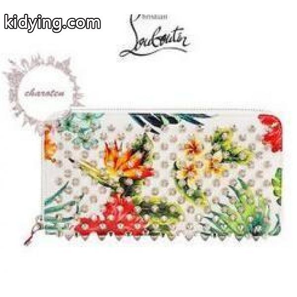機能的なアイテム　Christian Louboutin ルブタンスーパーコピーハワイアン柄のPANETTONE HAWAI WHITE　プレゼントに　財布_クリスチャンルブタン CHRISTIAN LOUBOUTIN_ブランド コピー 激安(日本最大級)-0