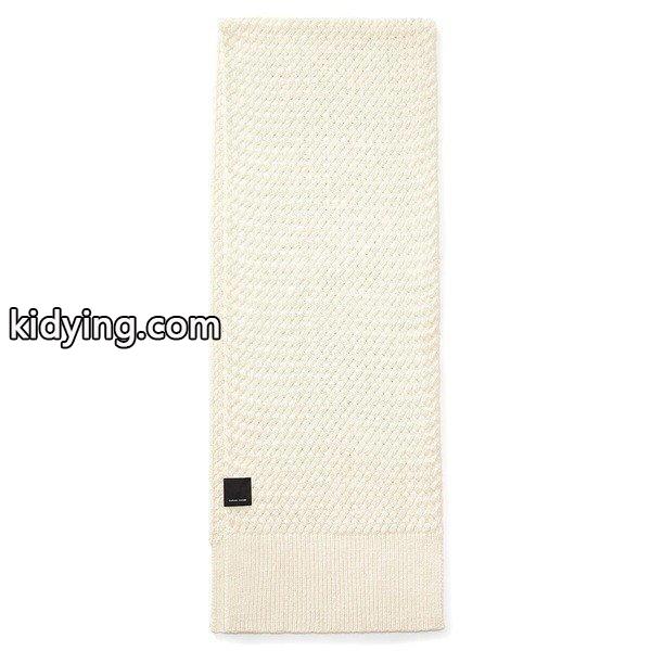 カナダグース マフラー・ストール・スカーフ アクセサリー レディース Canada Goose Basket Weave Merino Wool Scarf Ivory :36-27v59grth2-0b85:asty-shop2 - 通販ショッピング-0