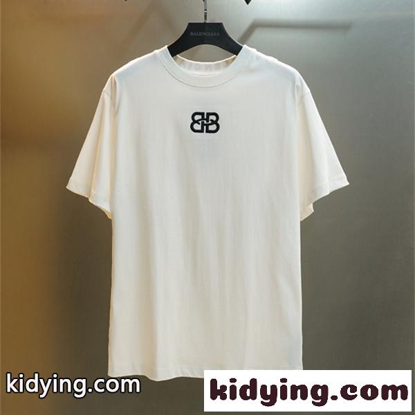 BBモチーフ シンプルベース ラグジュアリー コレクション BALENCIAGA バレンシアガ コピー Tシャツ 定番-0