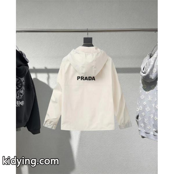 話題注目 洗練都会 機能美 ミニマル PRADA プラダ コピー ジャケット 2026新作-1