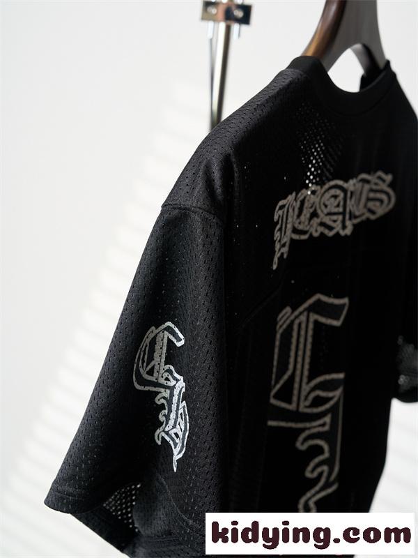 クロムハーツ コピー 半袖Tシャツ ロゴプリント 通気性 CHROME HEARTS 軽量 ストリート系 夏トップス-6