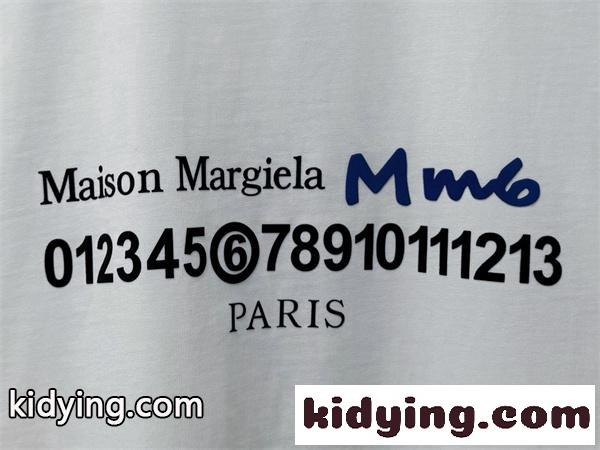 ベーシックシルエット 軽やかな印象 MAISON MARGIELA メゾンマルジェラ コピー コットンTシャツ 街着スタイル-1