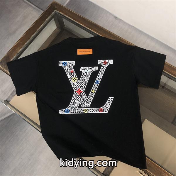 夏の買い必須! ルイ ヴィトン LOUIS VUITTON素晴らしい春夏の新作 Tシャツ/ティーシャツ スタイルアップ見えなシンプル__ブランド コピー 激安(日本最大級)-0
