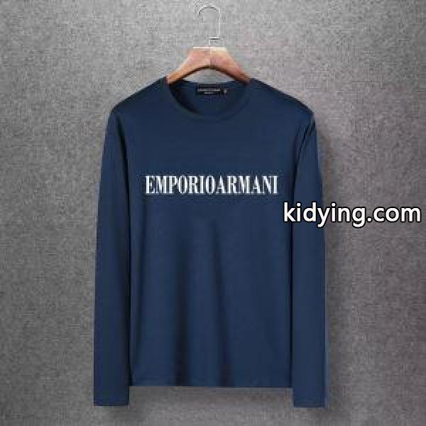 長袖Tシャツ 多色可選 季節感溢れる秋らしいコーデ 2019年秋冬最新のトレンド アルマーニ ARMANI_アルマーニ ARMANI_ブランド コピー 激安(日本最大級)-3