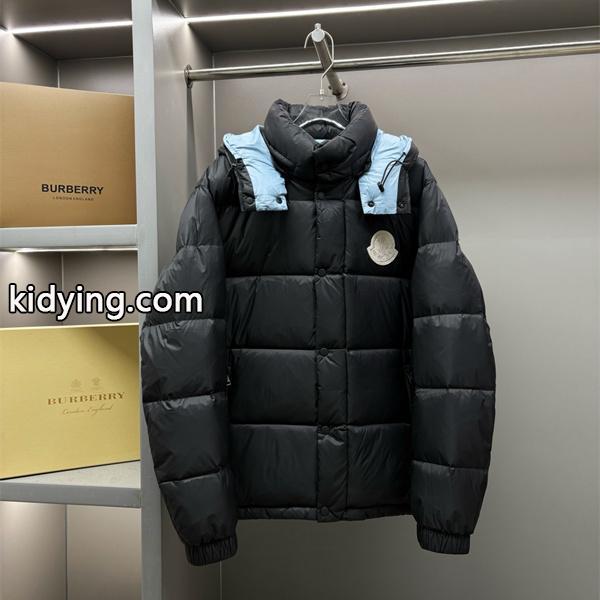ライトブルーフードが映える 2025冬注目 極暖ボリューム モンクレール MONCLER スーパー コピー ダウンジャケット-0