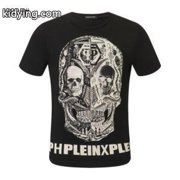 2色可選フィリッププレインTシャツ/半袖 VIP 先行セール2019年夏 2019人気お買い得アイテム PHILIPP PLEIN_フィリッププレイン PHILIPP PLEIN_ブランド コピー 激安(日本最大級)-2