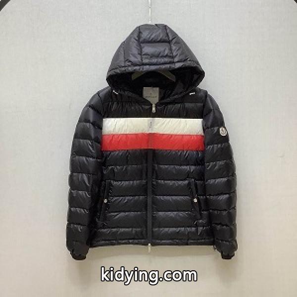 着回し抜群 2021秋冬MONCLER モンクレール ダウン メンズ コピー 温かみのあるアイテム安い ストライプ-0