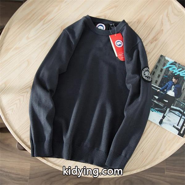 定番 マルチカラー ワンポイントロゴ 柔らか質感 秋冬万能 カナダグース コピー Canada Goose ニット-6
