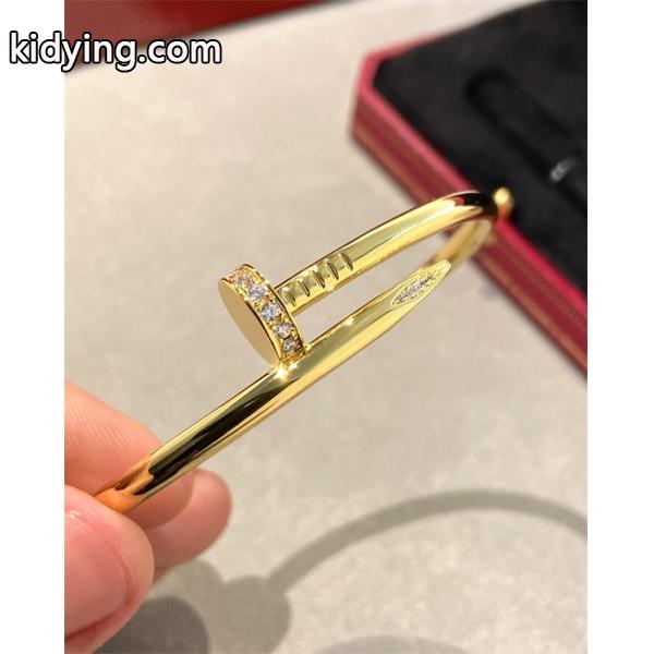 お洒落☆カルティエ  釘バングル コピー❤Cartierブレスレット人気  アクセサリー激安-4
