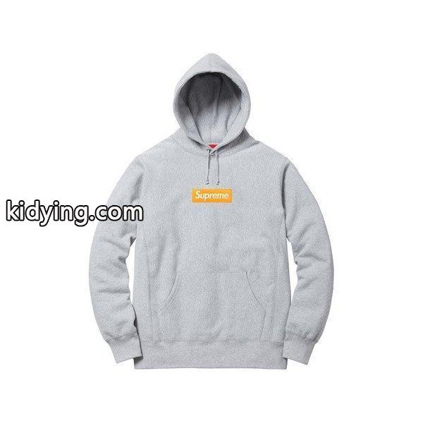 Supreme シュプリーム 2017-18年秋冬 Box Logo Hooded Sweatshirt パーカー ヒーターグレー ロゴ :sup-item-0103h:fashionplate Yahoo!ショップ - 通販ショッピング-0