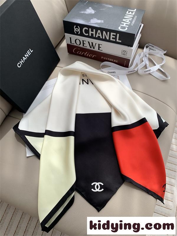 CHANEL 2026人気☆☆ シャネルスカーフコピー 100%シルク88.5 x 88.5㎝品質保証使い勝手-4