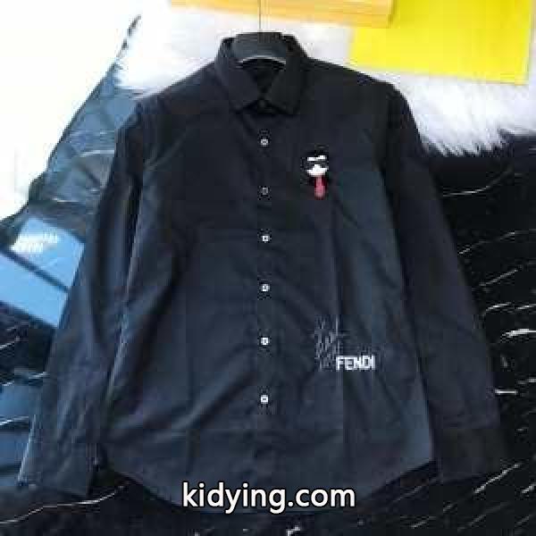 フェンディ FENDI シャツ 2色可選 2019年秋冬最新のトレンド 寒い季節を彩るアイテム_フェンディ FENDI_ブランド コピー 激安(日本最大級)-0