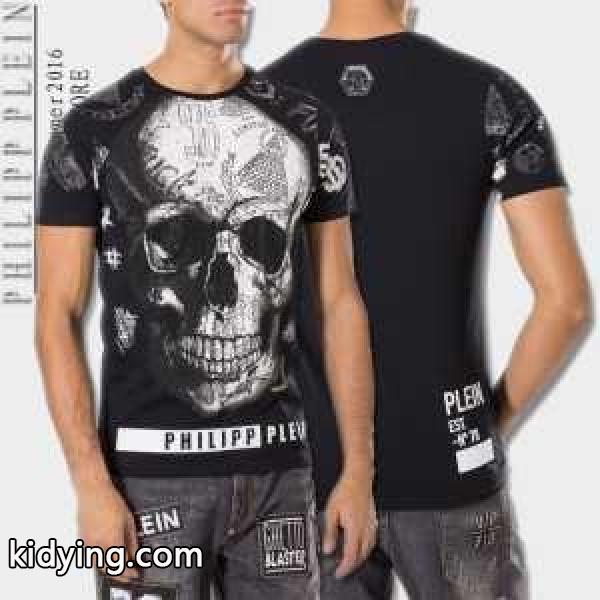 個性的 2016春夏 フィリッププレイン PHILIPP PLEIN 半袖Tシャツ 3色可選_フィリッププレイン PHILIPP PLEIN_ブランド コピー 激安(日本最大級)-2