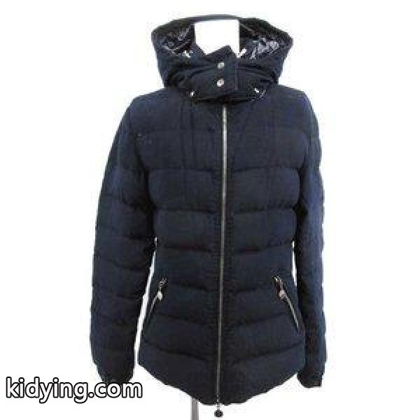 モンクレール MONCLER ロロピアーナ ダウンジャケット カシミヤ フード AURIS RAIN SYSTEM 紺 /YH レディース 通販-0