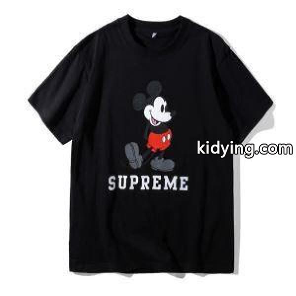 2018春夏新作 首胸ロゴ 半袖Tシャツ シュプリーム SUPREME 2色可選 上質 大人気!_シュプリーム SUPREME_ブランド コピー 激安(日本最大級)-1
