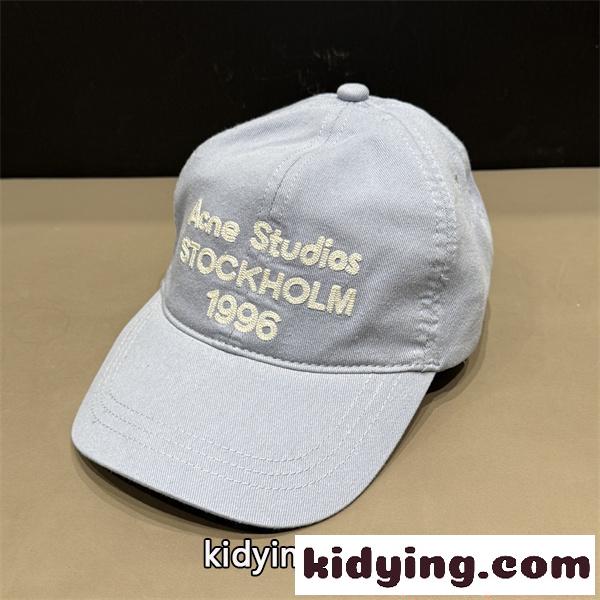 ACNE STUDIOS アクネ ストゥディオズ コピー 刺繍ロゴ キャップ コットン素材 シンプル 多色展開 ストリート-4