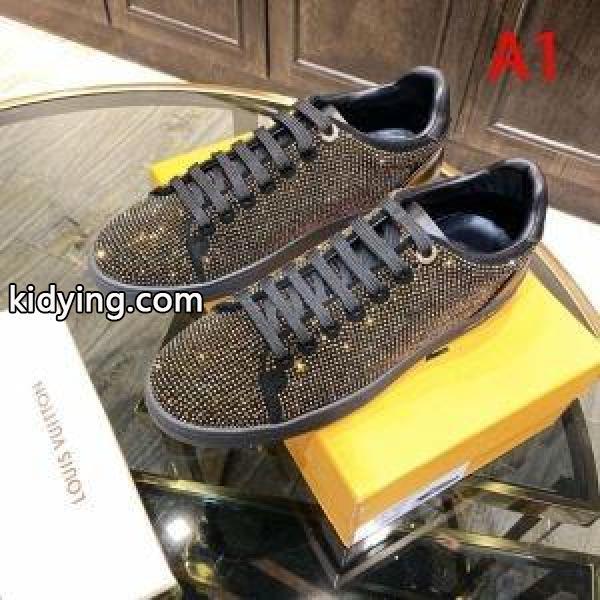 上品さがグッとアップ 3色可選 ルイ ヴィトン LOUIS VUITTON 軽やかなトレンドに合うスニーカー_ルイ ヴィトン LOUIS VUITTON_ブランド コピー 激安(日本最大級)-0