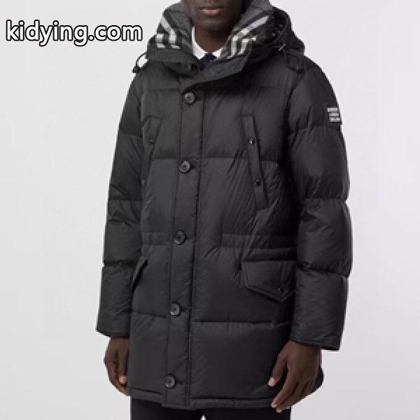 寒い時期の必需品 BURBERRY バーバリー ダウンジャケット コピー 長さ メンズ防寒着 洗練された印象-0