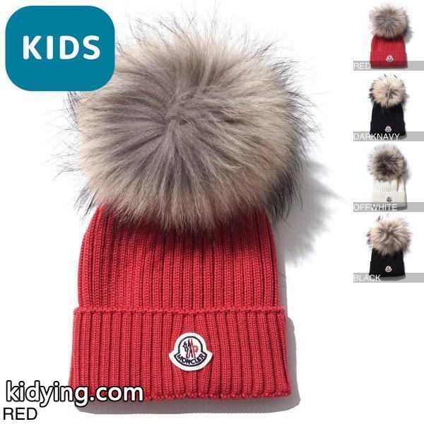 モンクレール MONCLER ニットキャップ ウール ファー 防寒 ギフト プレゼント 0031605-04s01-560 :0031605-04s01:モダンブルーYahoo!店 - 通販ショッピング-0