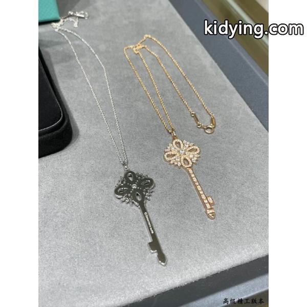 エレガント表情 キーモチーフ ネックレス 特別デザイン Tiffany&Co ティファニー コピー-1