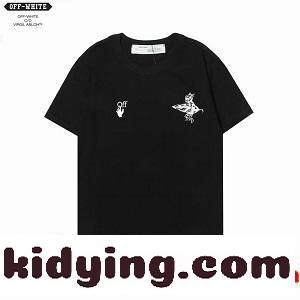 個性派春夏新作 Off-White オフホワイト半袖 Tシャツ_Off-White オフホワイト_ブランド-0