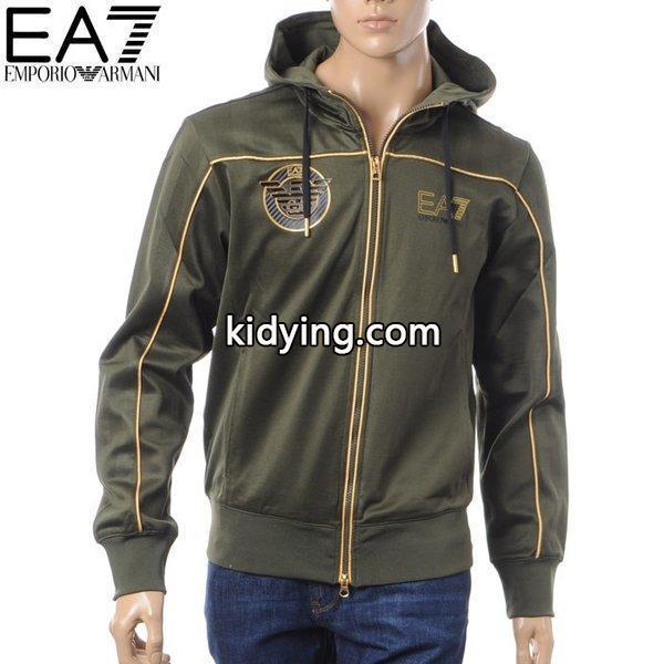 エンポリオアルマーニ EMPORIO ARMANI EA7 ジップアップパーカー スウェット メンズ 3ZPMA9 PJL3Z カーキ 2018春夏セール :18110108104:BRAVAS - 通販ショッピング-0