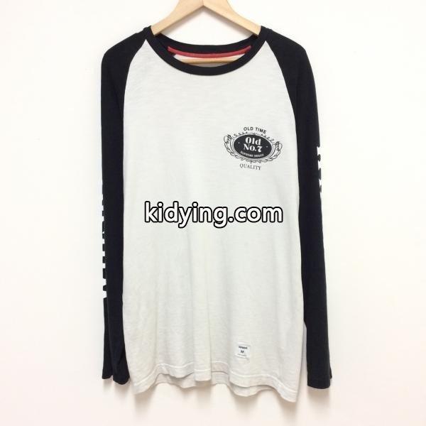 シュプリーム WHISKEY Old No7 Raglan ラグラン L/S Tシャツ 2018090412 黒 / ブラック、白 / ホワイト Supreme 無地 :70217247:ドンドンダウンYahoo!店 - 通販ショッピング-0