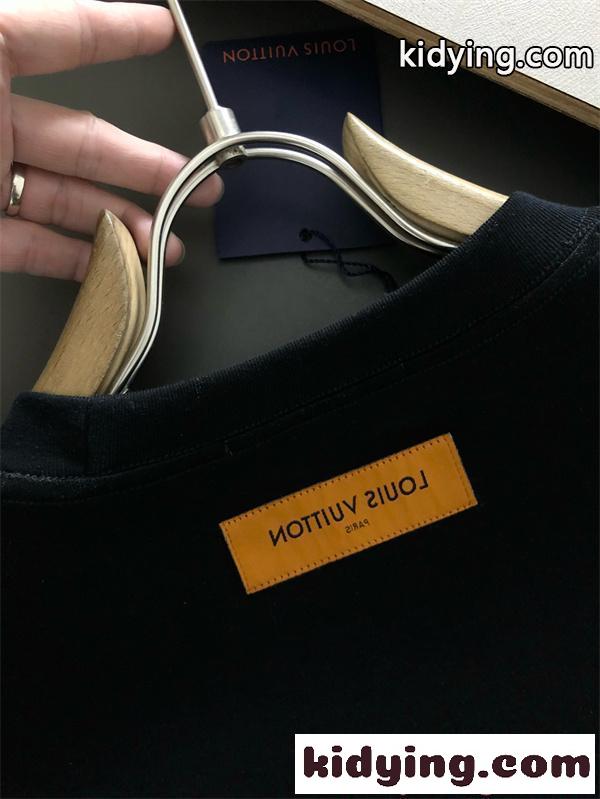 半袖Tシャツ プリント ルイヴィトン コピー 遊び心 ポップ 可愛い系 軽量 LOUIS VUITTON 快適-7