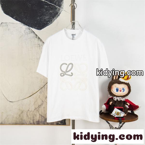 LOEWE ロエベ コピー 人気新作 半袖Tシャツ 2026新作 高級感 トレンド カジュアル-1